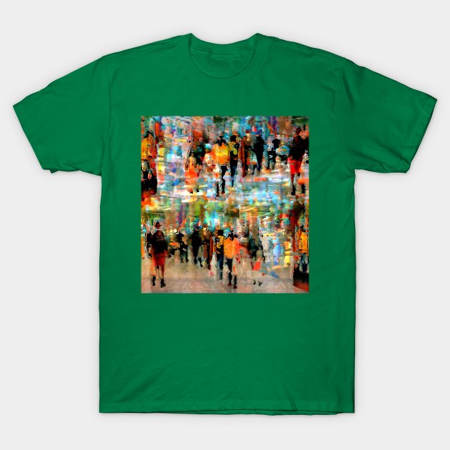 City Ghosts T-Shirt by Catness Grace Designs